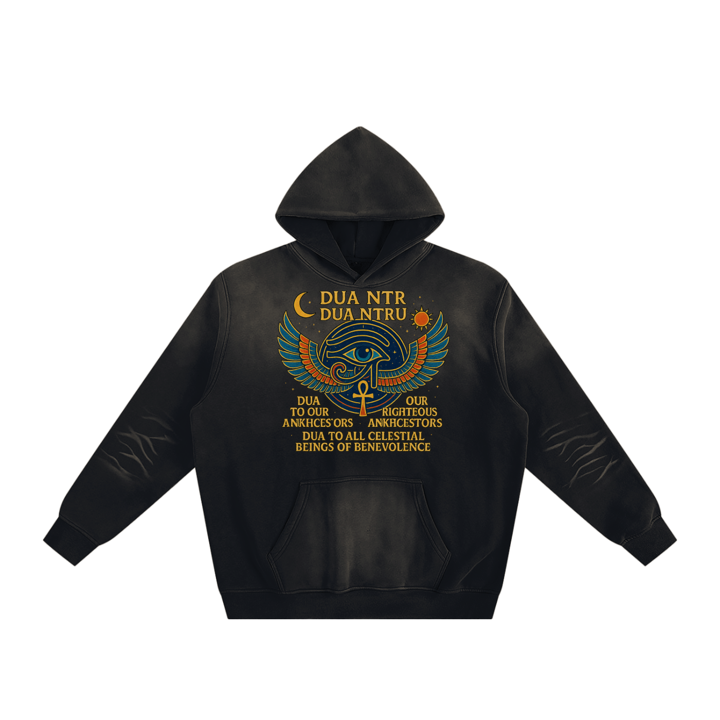 Dua NTRU Sunfade Fleeced Hoodie