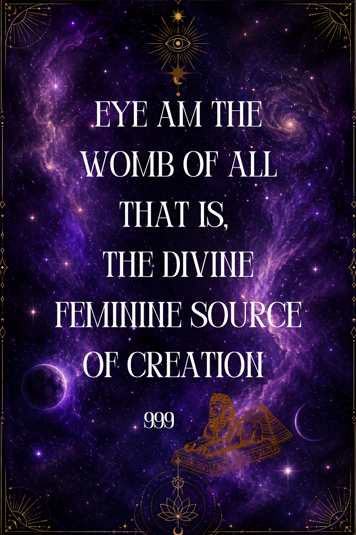 Ancient Codes for the Primordial Goddess of the Universe
