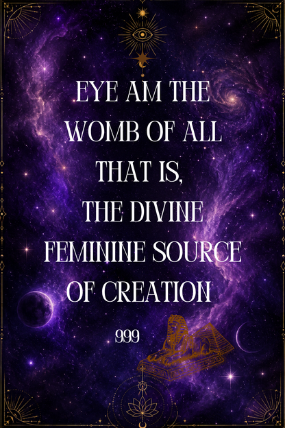 Ancient Codes for the Primordial Goddess of the Universe