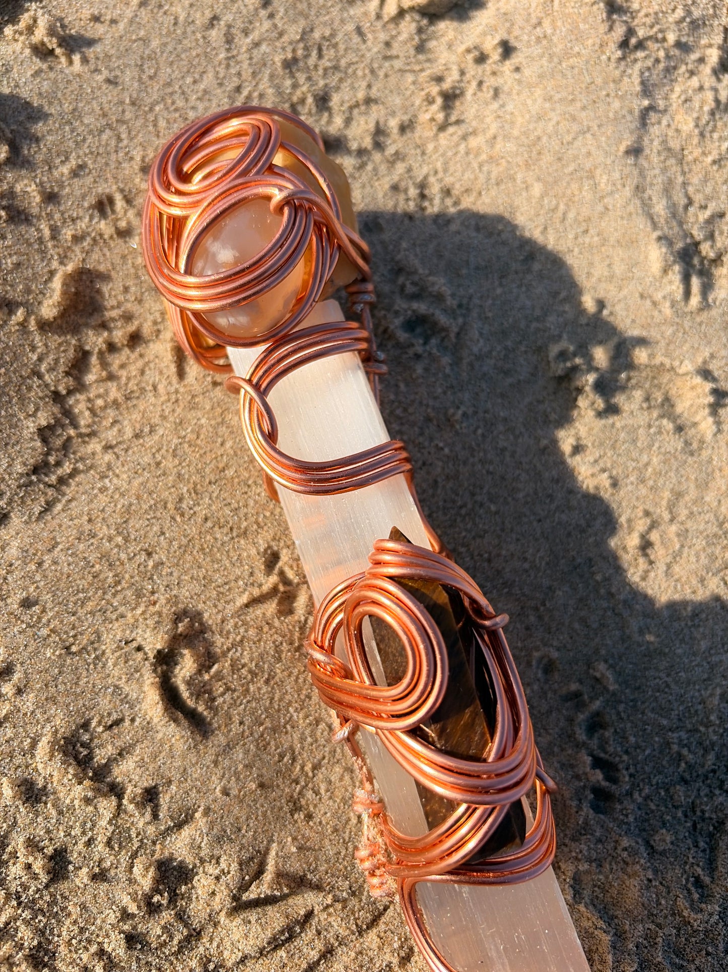 The Solar Gold Ascension Wand