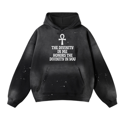 The Divinity In Me Fleece Hoodie